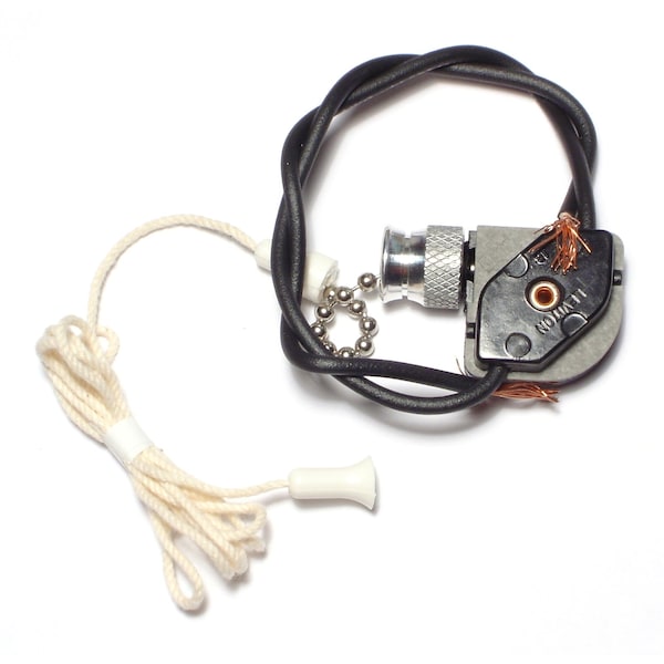 Single Pole Pull Chain Switches 2PK
